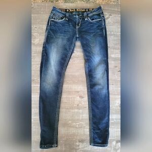 Rock Revival Jacklyn Easy Boot Stretch Jeans Size 28